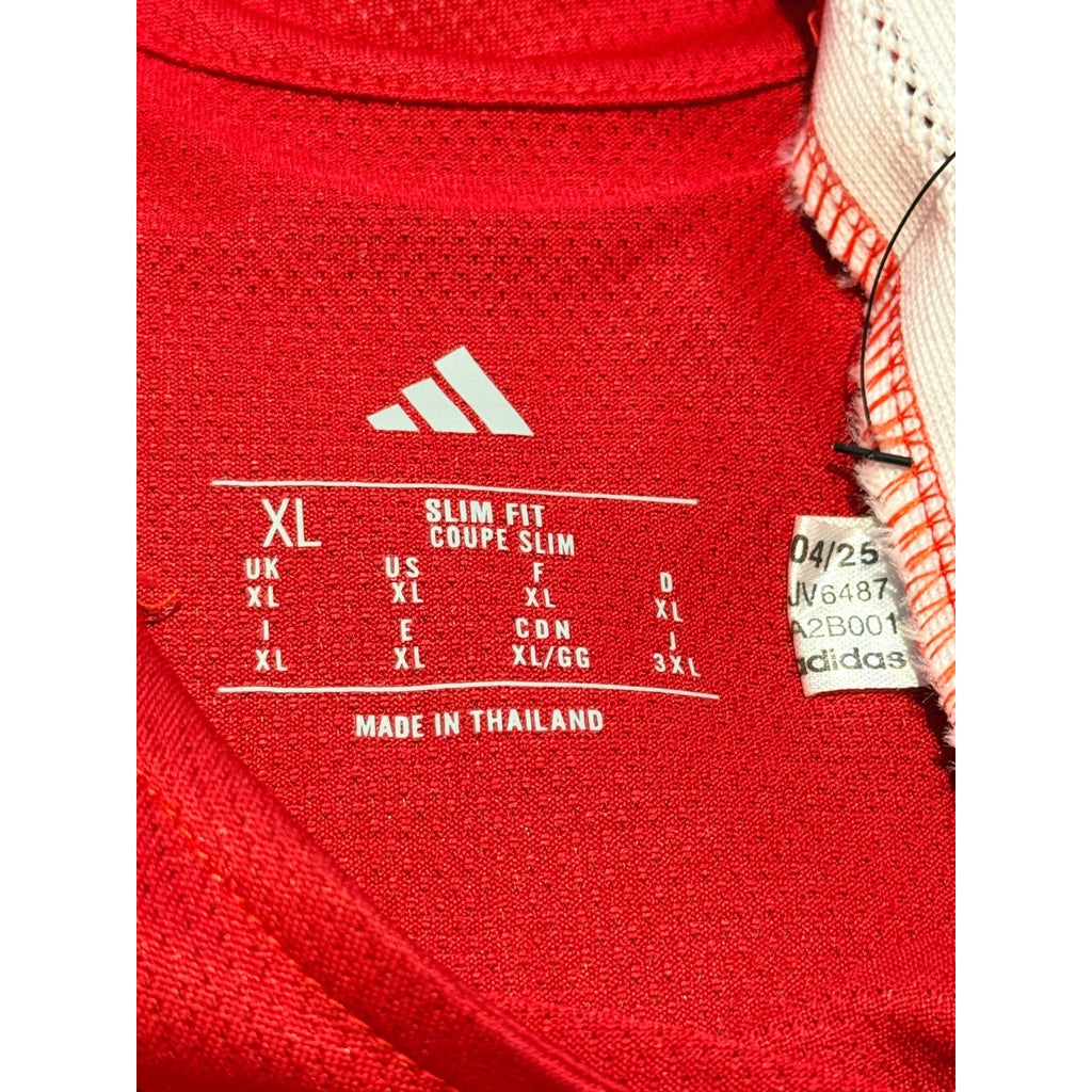 Liverpool FC 25/26 Home Jersey Mens XL Adidas Red Soccer Shirt NWT LFC EPL