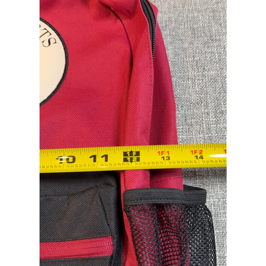 Harry Potter Hogwarts Express Platform 9 3/4 Backpack Red Black Ticket Charm