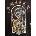 Sullen Ruben Banez Full Zip Hoodie Men's L Black Gold Skull Snake NWT