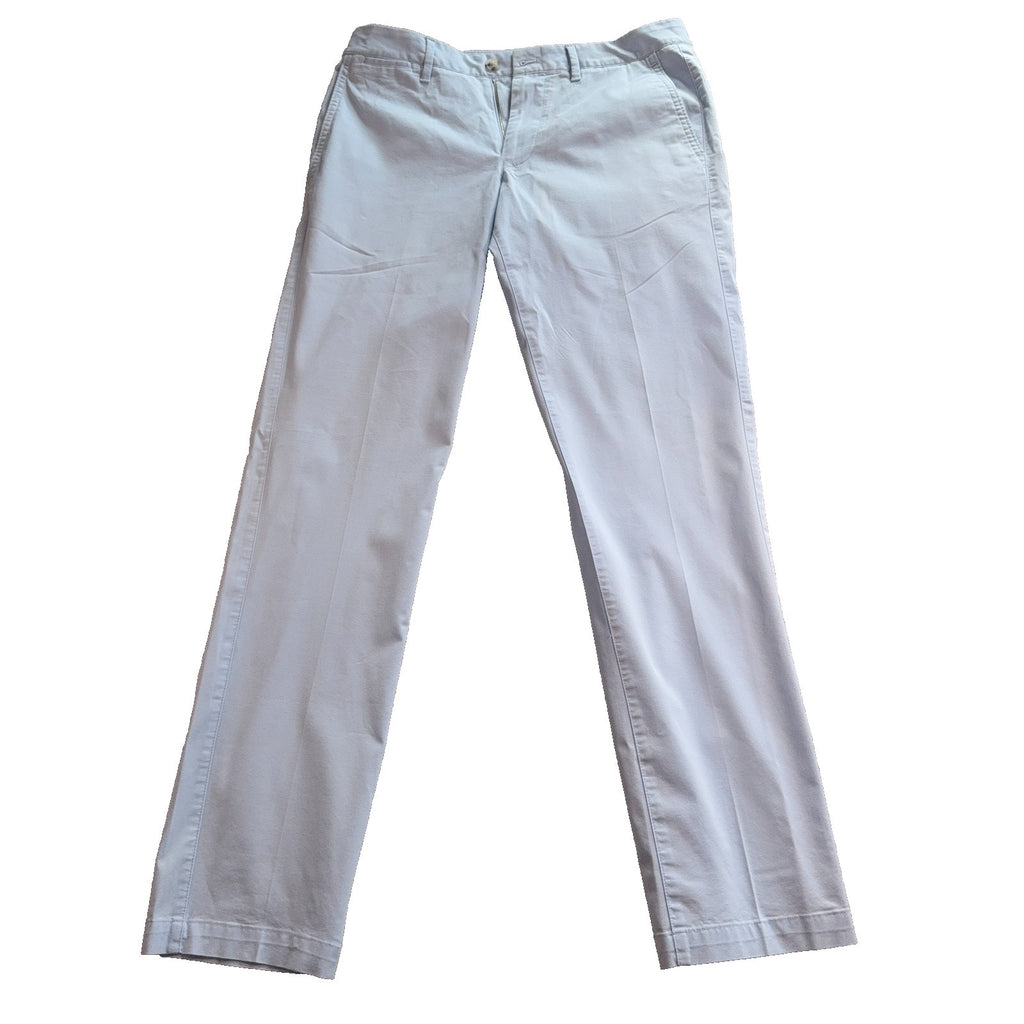 Bonobos Chino Pants Mens 30x32 Light Blue Flat Front Casual Preppy