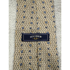 Vintage Silk Tie Lot J.Crew Croft & Barrow Blue Geometric Striped Mens Neckties