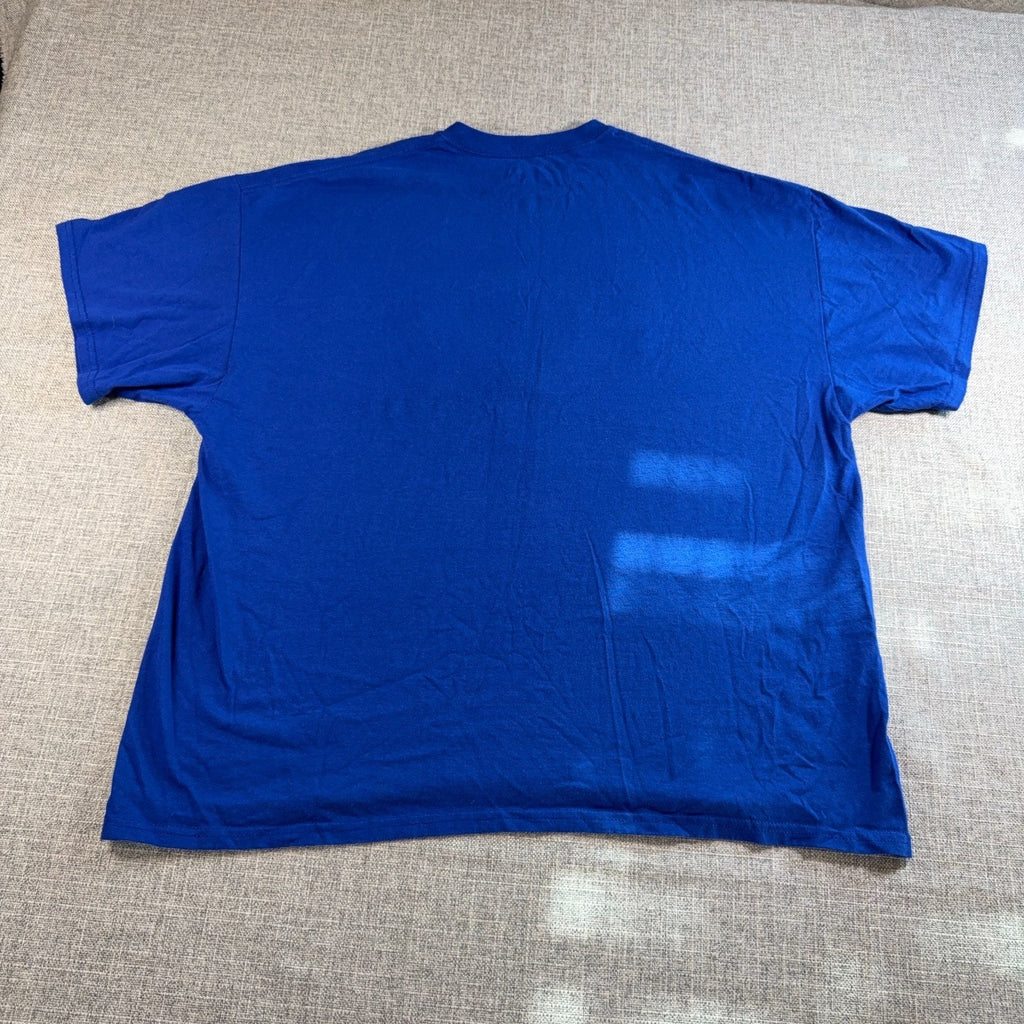 Chicago Cubs MLB Genuine Merchandise T Shirt Men 2XL Blue Baseball Graphic Tee