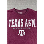 Texas A&M Aggies Colosseum T Shirt Mens Medium Maroon NCAA College Graphic Tee