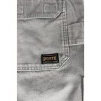 Duluth Trading Co Work Pants Mens 40x34 Relaxed Fit Gray Cargo Utility Canvas