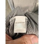 Mizzen+Main Spinnaker Collection Mens M Standard Fit Black White Check Shirt USA
