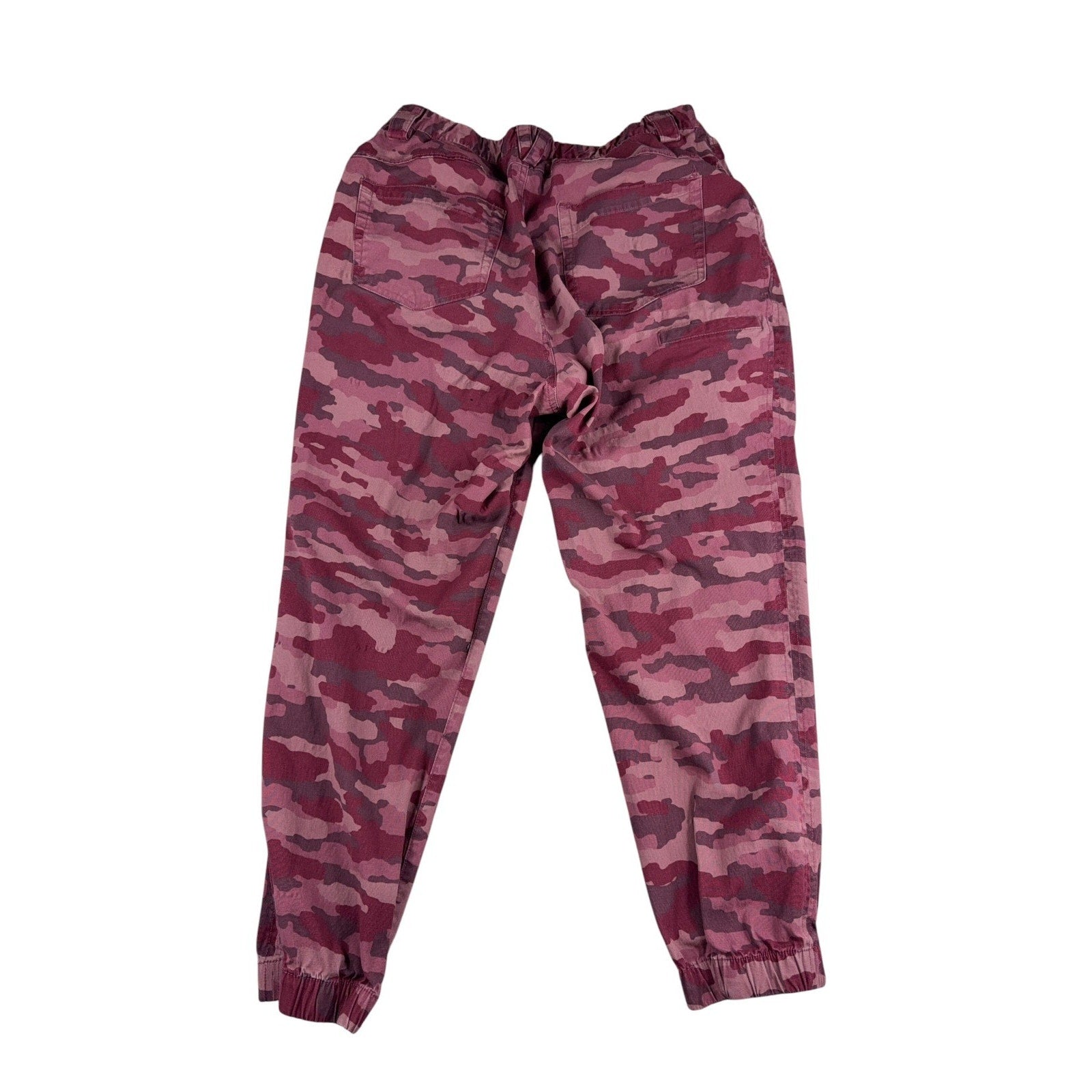 Duluth Trading Rootstock Gardening Jogger Pants Womens 44 Pink Camo Stretch