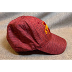 Iowa State Cyclones Cap Red Heather Adjustable Embroidered NCAA College Hat