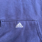 Dallas Mavericks Adidas Hoodie Blue NBA Pullover Sweatshirt No Size Tag Fits S