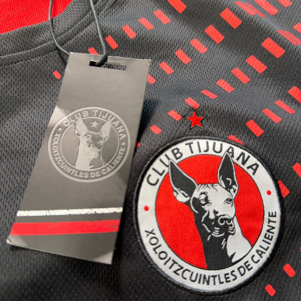 Club Tijuana Xolos Jersey XXL Black Red Limited Edition Liga MX NWT