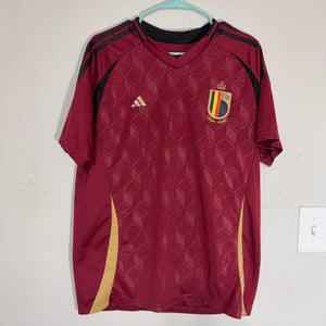 3 Soccer Jersey Bundle Belgium Spain Mexico National Team Football Shirts Mens