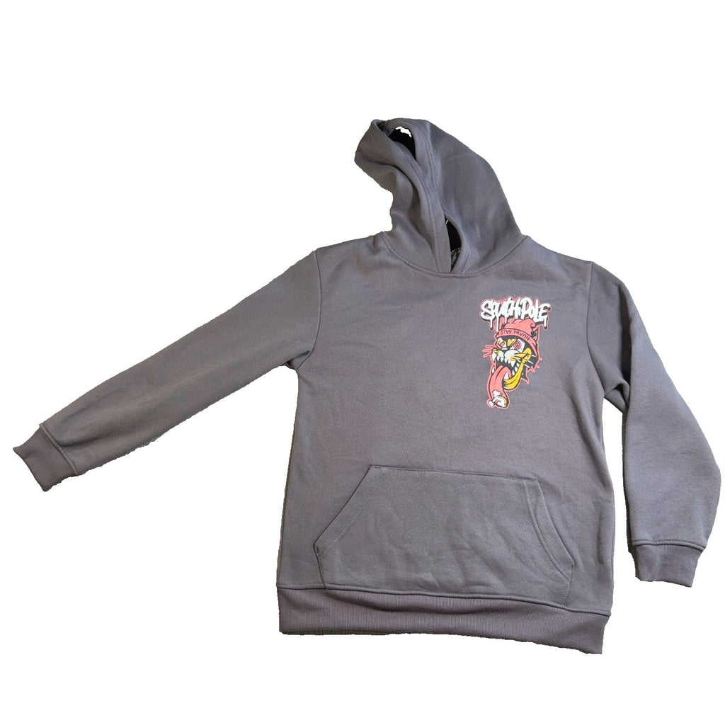 Southpole Hoodie Boys XL 14-16 Gray Graphic Streetwear Y2K Skate Pullover