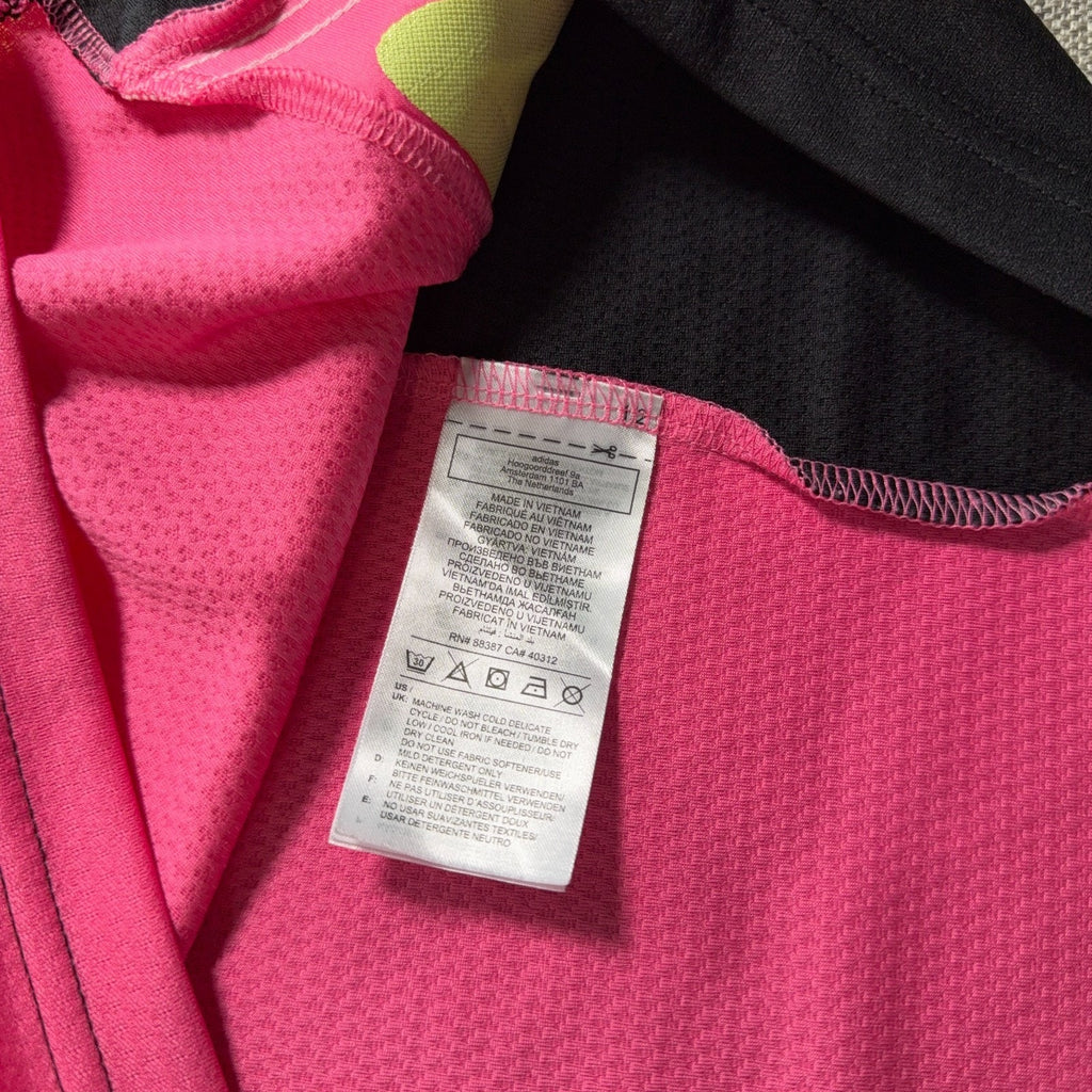 Adidas Juventus Training Jersey Mens 2XL Pink HEAT.RDY Soccer Footbal
