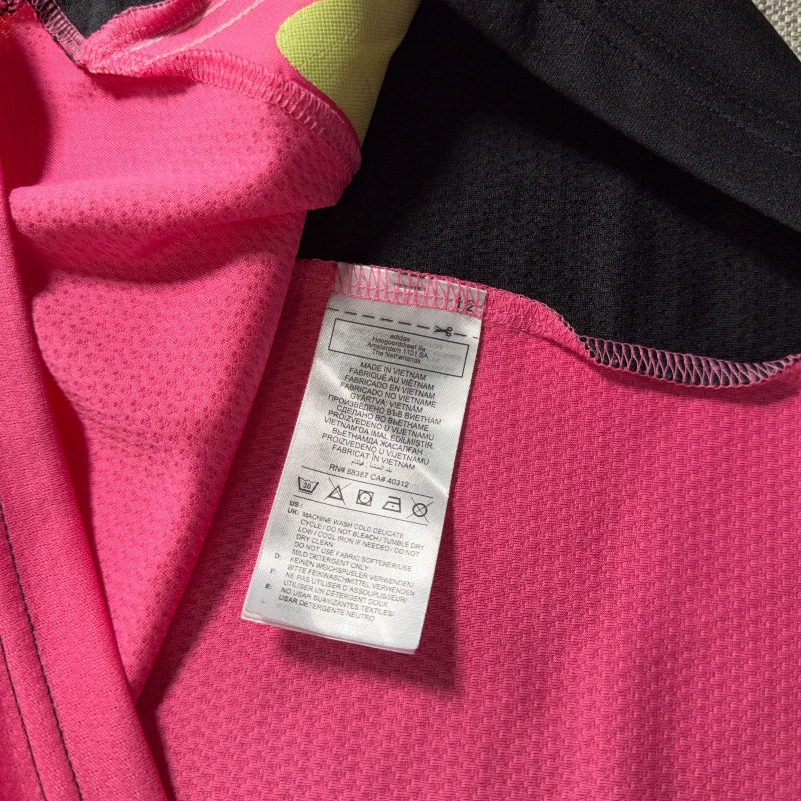 Adidas Juventus Training Jersey Mens 2XL Pink HEAT.RDY Soccer Footbal