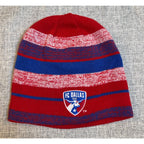 adidas FC Dallas Reversible Beanie MLS Soccer Blue Red Knit Winter Hat