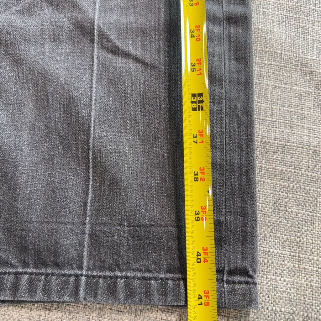 Ecko Unltd Jeans Mens 34x30 Gray Denim Straight Leg Y2K Streetwear 100% Cotton