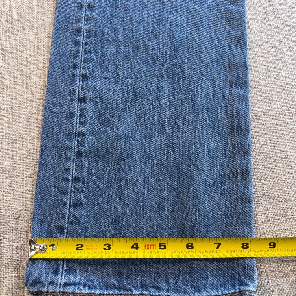Levi’s 501 Jeans Mens 33x34 Tag 33x31 Actual Made in Mexico Button Fly Denim