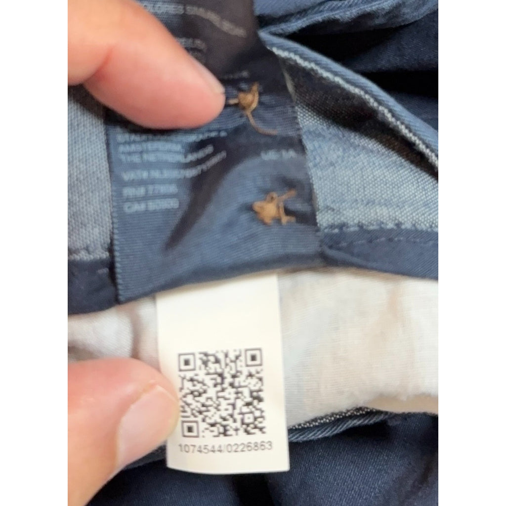 Tommy Hilfiger Chino Pants Mens 38x30 Navy Tailored Fit Tagged 38x34