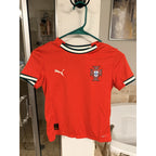 Portugal Puma Youth Soccer Jersey Guardian 25 Red DRYCELL FC Dallas Adidas Kit