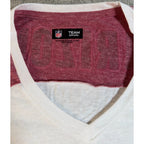 Arizona Cardinals Shirt Womens L NWT NFL Team Apparel Long Sleeve V Neck