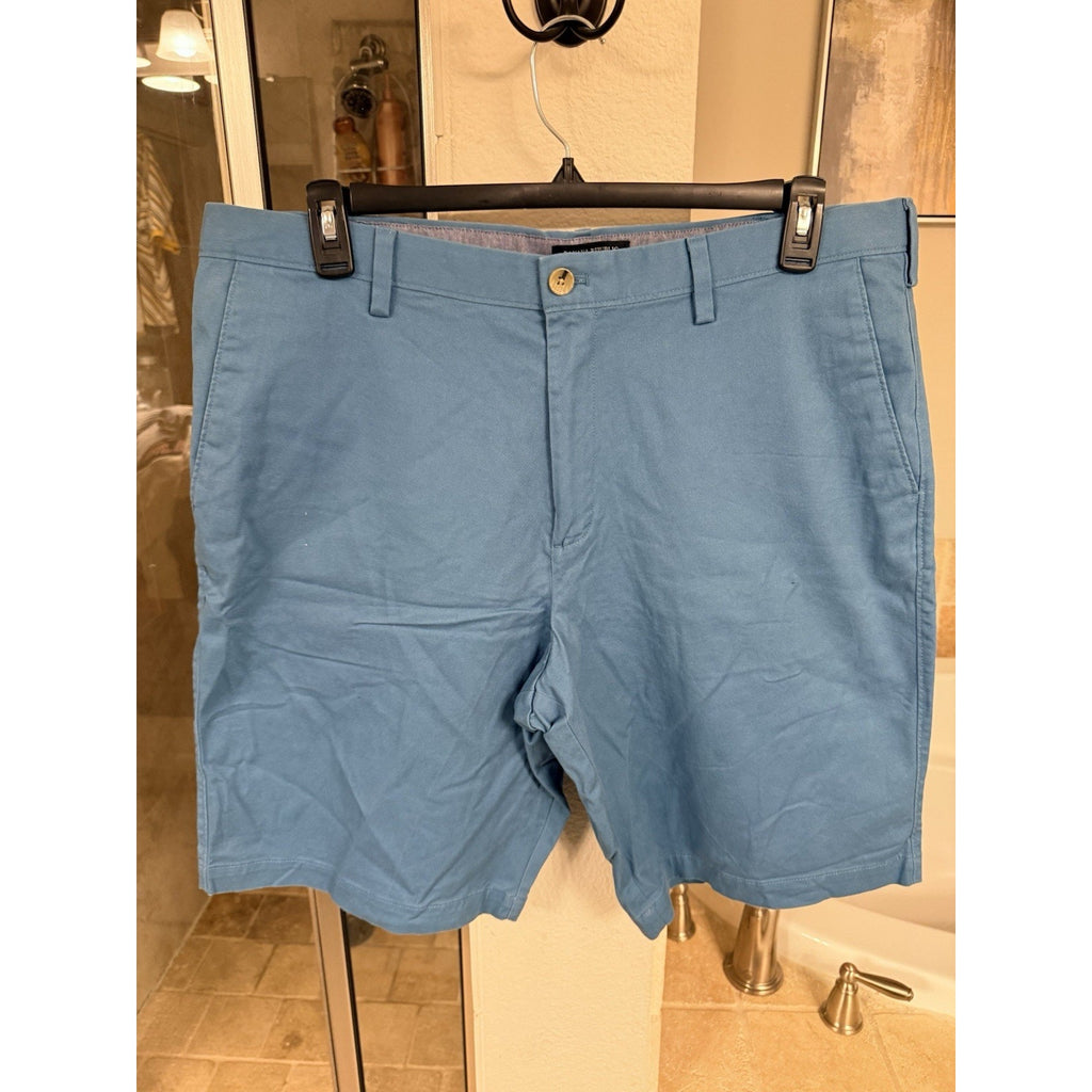 Banana Republic Emerson Shorts Men’s 38 Lot of 2 Blue & Windowpane Casual Golf