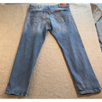 Levi’s 505 Jeans Mens 42x30 Blue Relaxed Straight Denim WaterLess Big Tall