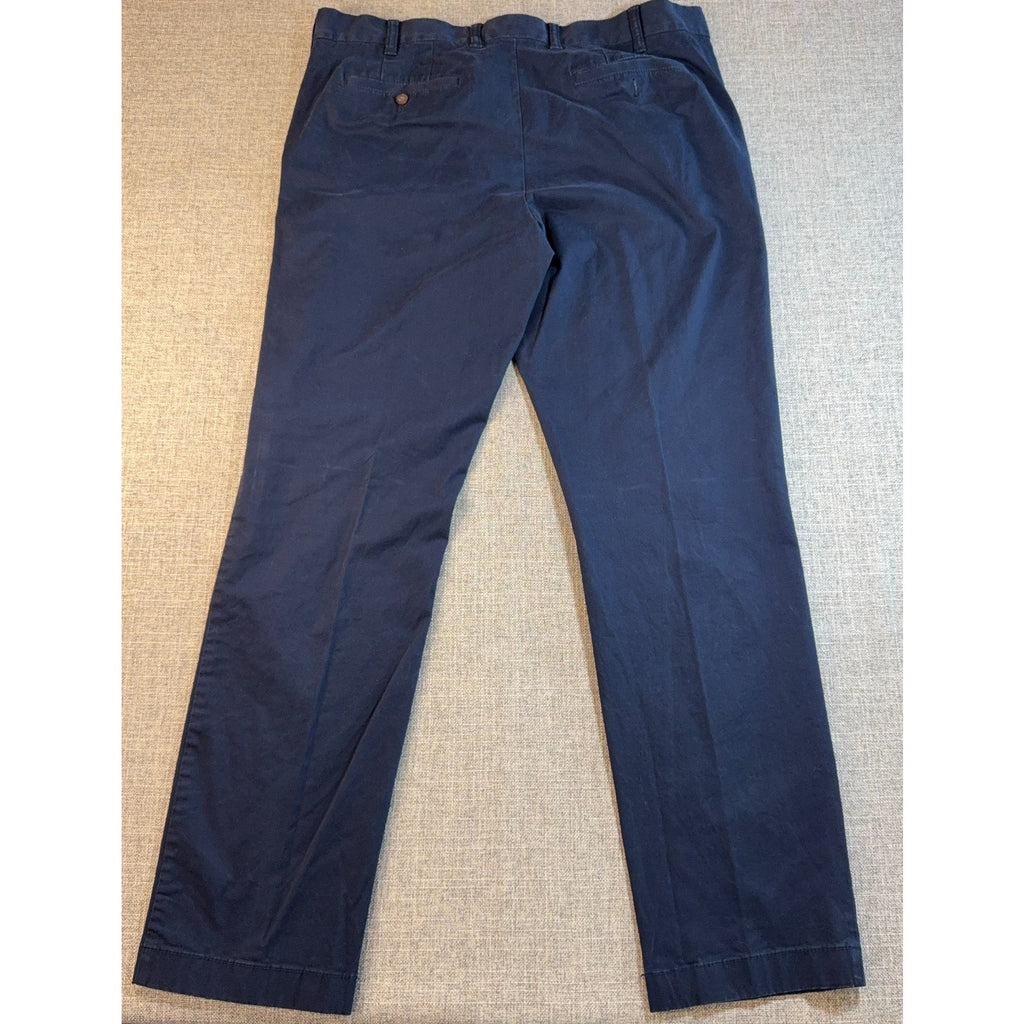 Tommy Hilfiger Chino Pants Mens 38x30 Navy Tailored Fit Tagged 38x34