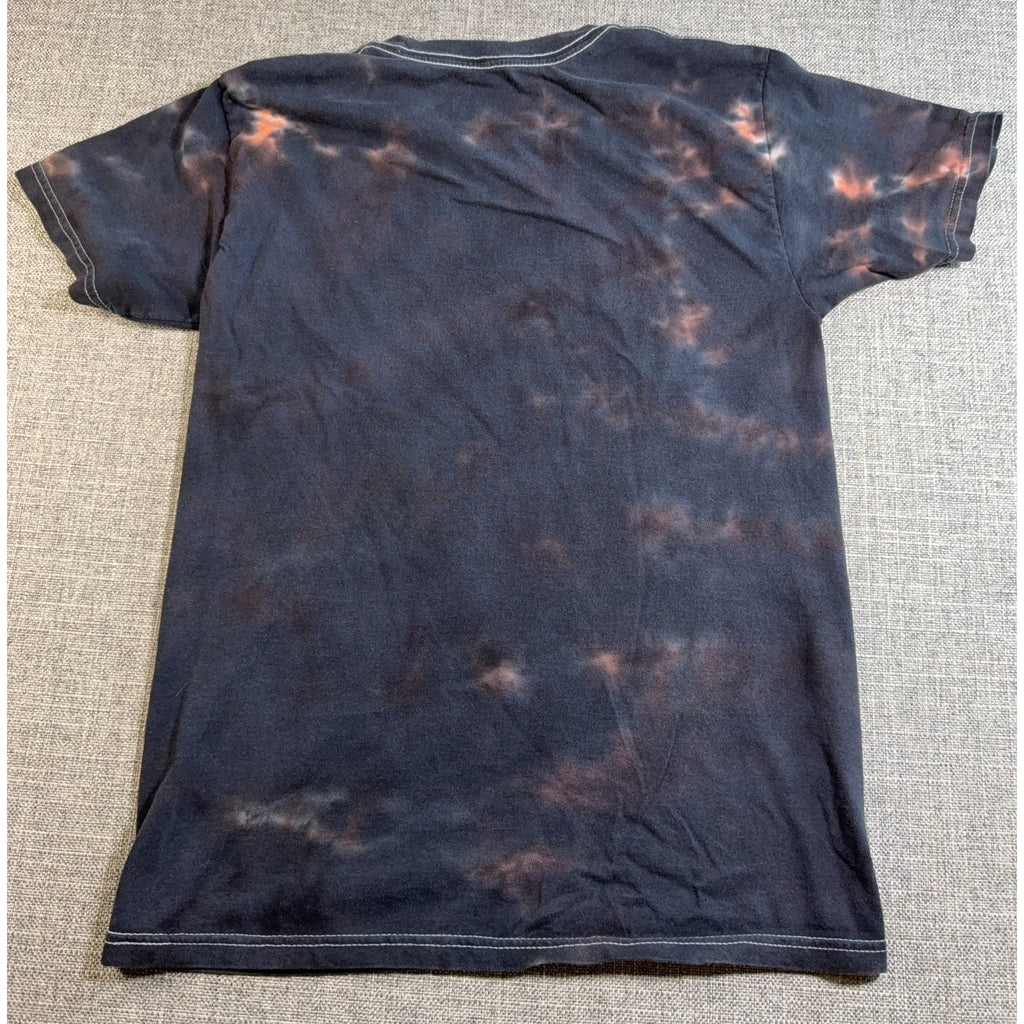 Whitney Houston T Shirt Womens Small Black Tie Dye Portrait Graphic 2021