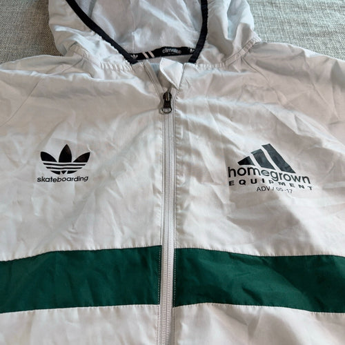 Adidas Skateboarding Climalite Windbreaker Jacket Mens L Homegrown ADV 05-17