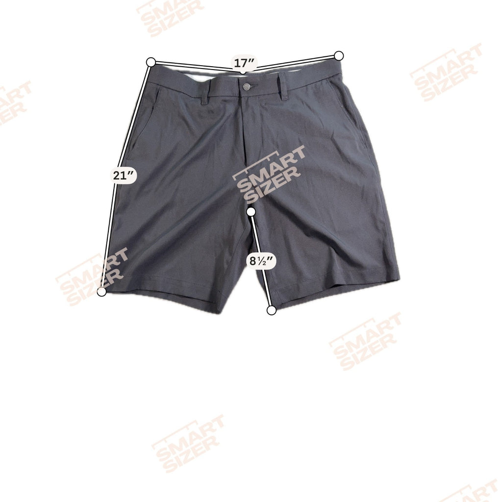 Callaway Golf Shorts Mens 34 Gray Stretch Performance Flat Front 8.5 Inseam