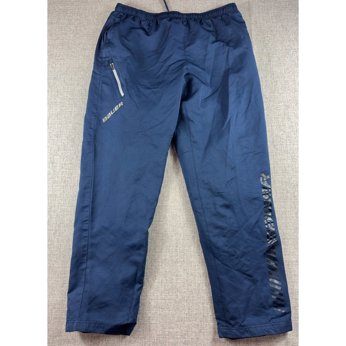 Bauer Supreme Lightweight Hockey Warm Up Pants Mens XL Navy Blue 1056678