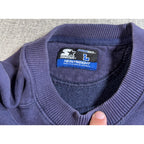 Vintage 90s Starter Pro30 Sweatshirt Men L Navy Blue Heavyweight Crewneck Logo
