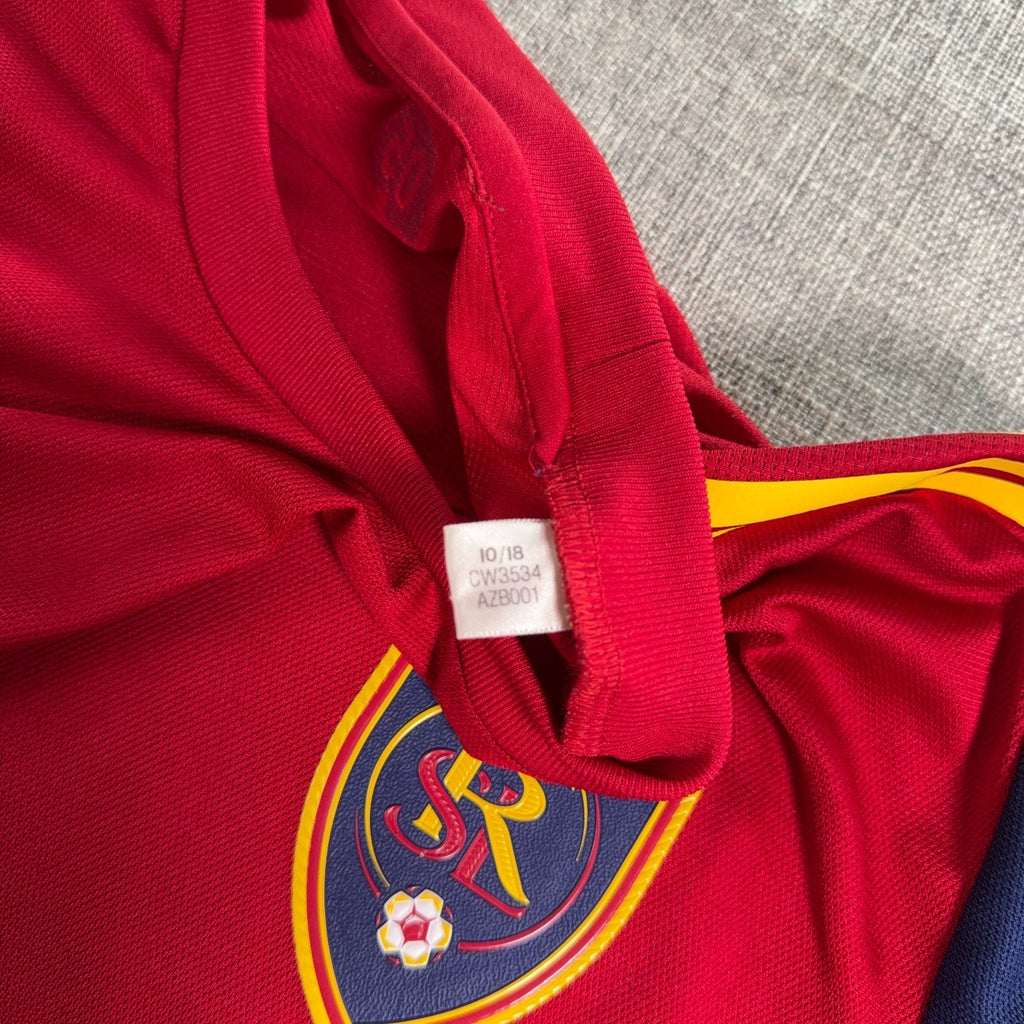 Real Salt Lake Adidas Jersey Mens Large 2018 MLS LifeVantage Climacool RSL Socce
