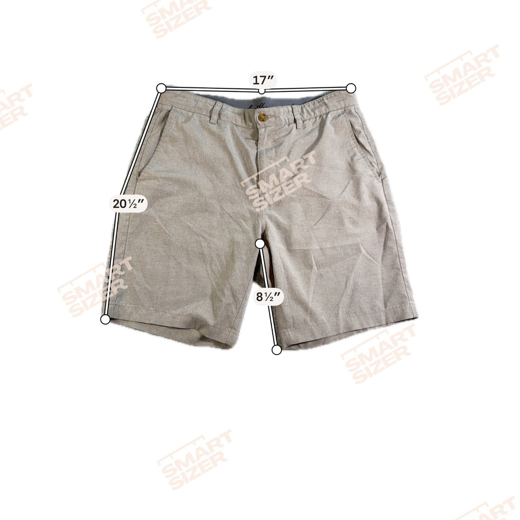 Men’s Golf Shorts Lot 2 Pair Size 32 33 Khaki Performance Stretch Ben Hogan Hawk