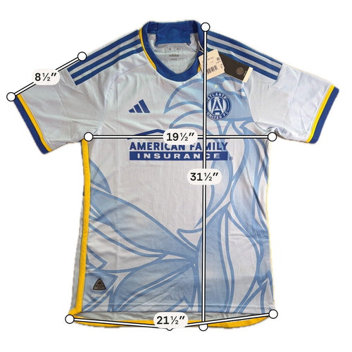 Atlanta United FC Jersey Mens M adidas 2024/25 Away Authentic Resurgens Kit NWT