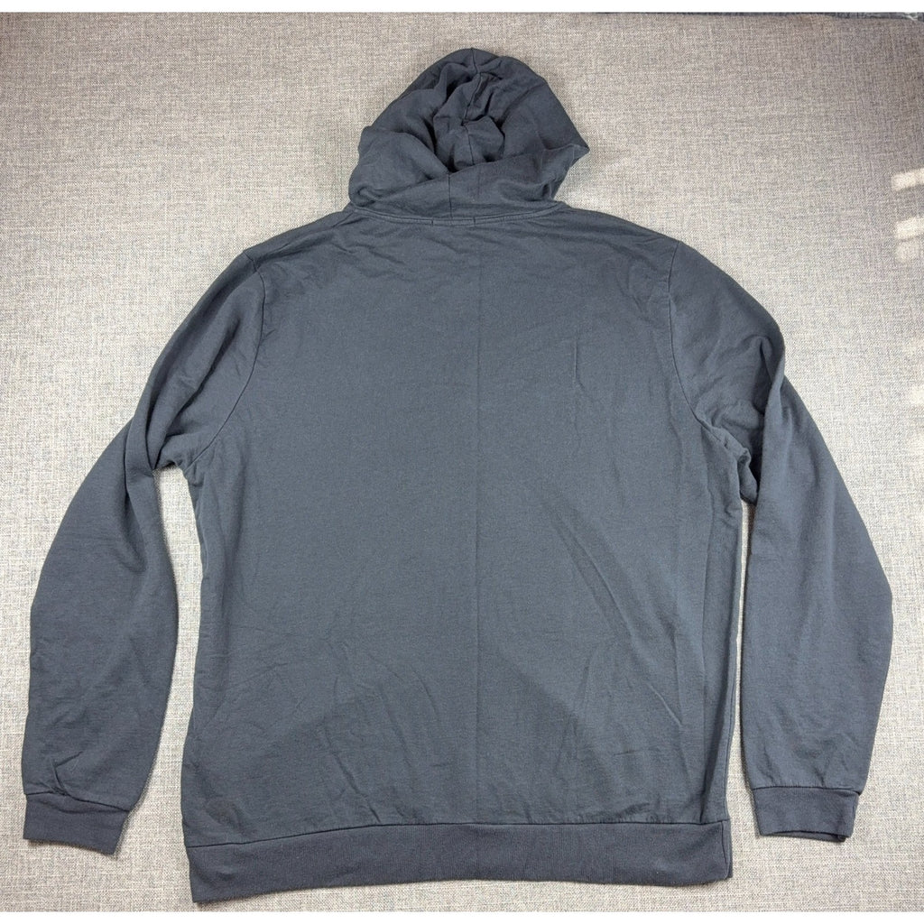 Marine Layer Pershing X BNY Mellon Hoodie Men XXL Gray Full Zip Sweatshirt