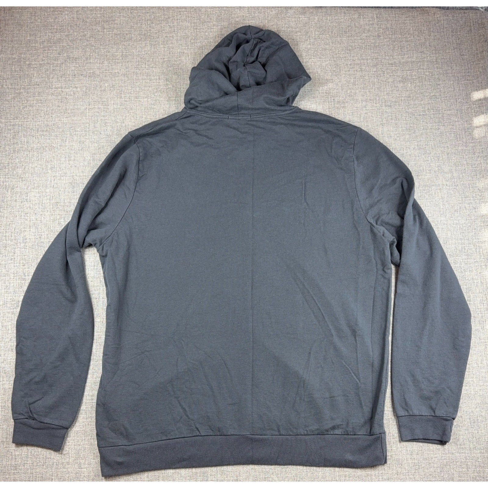 Marine Layer Pershing X BNY Mellon Hoodie Men XXL Gray Full Zip Sweatshirt