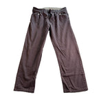 Tommy Hilfiger Mens Jeans 32x26 Brown Straight Leg Paisley Pocket Y2K