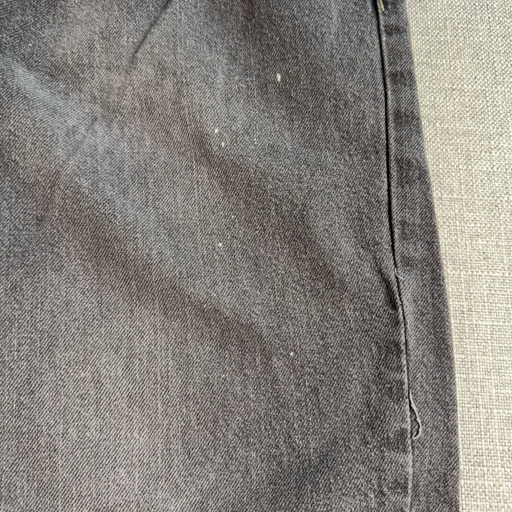 Kikwear Rushmore Jeans Mens 33x30 Gray Baggy Wide Leg Y2K Rave Skater Denim