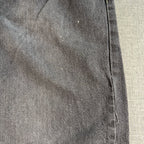 Kikwear Rushmore Jeans Mens 33x30 Gray Baggy Wide Leg Y2K Rave Skater Denim