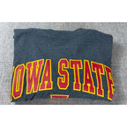 Iowa State Cyclones Long Sleeve T Shirt Mens Large Gray NCAA College Top of Worl