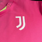 Adidas Juventus Training Jersey Mens 2XL Pink HEAT.RDY Soccer Footbal