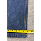 Bare Fox OneColorOneNation Jeans 26 Rose Embroidered Dark Wash Y2K Denim
