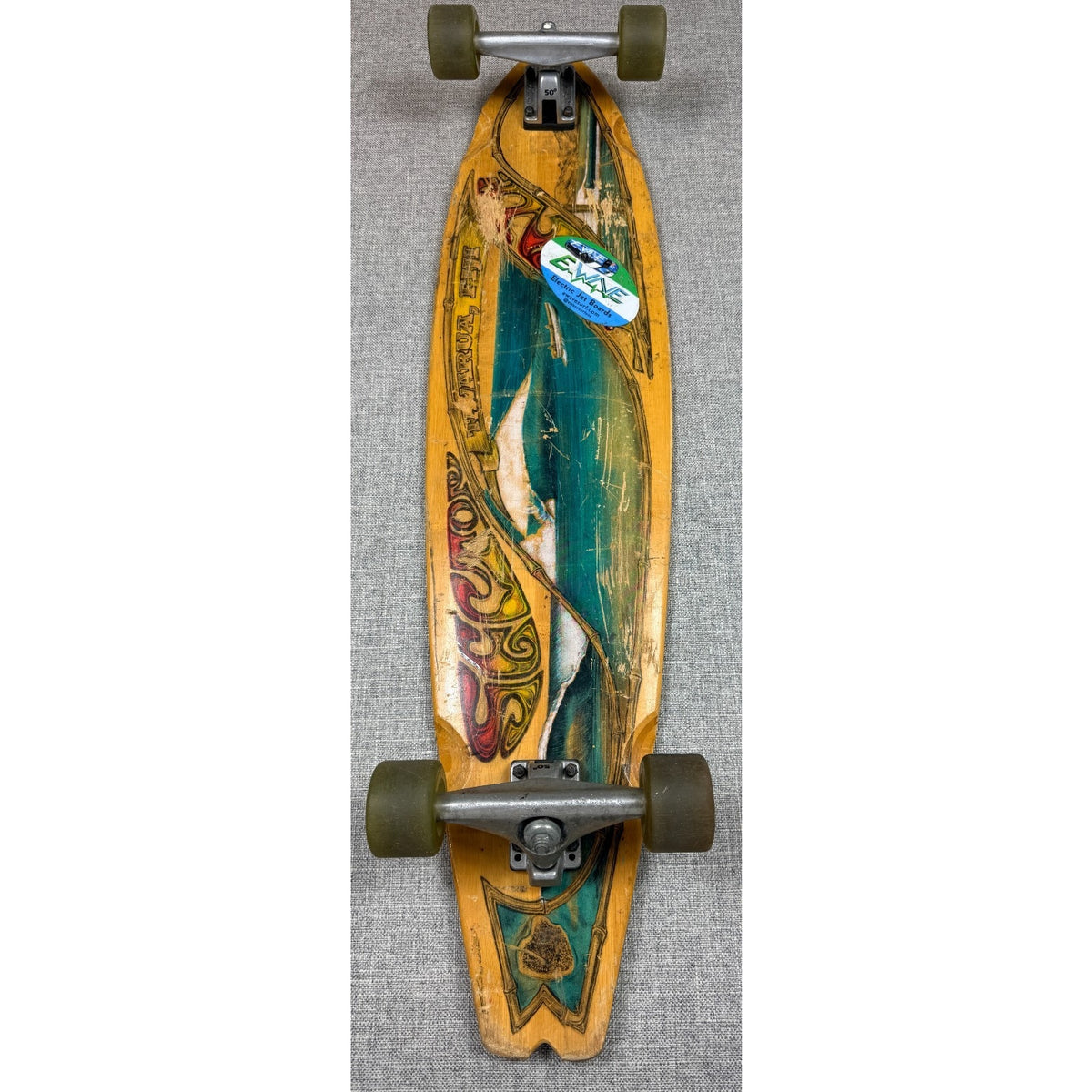Sector 9 Teahupoo 44" Bamboo Longboard Gullwing Kryptonics Complete