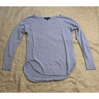 Banana Republic Women’s M Blue Merino Wool Blend Lightweight Sweater Long Sleeve