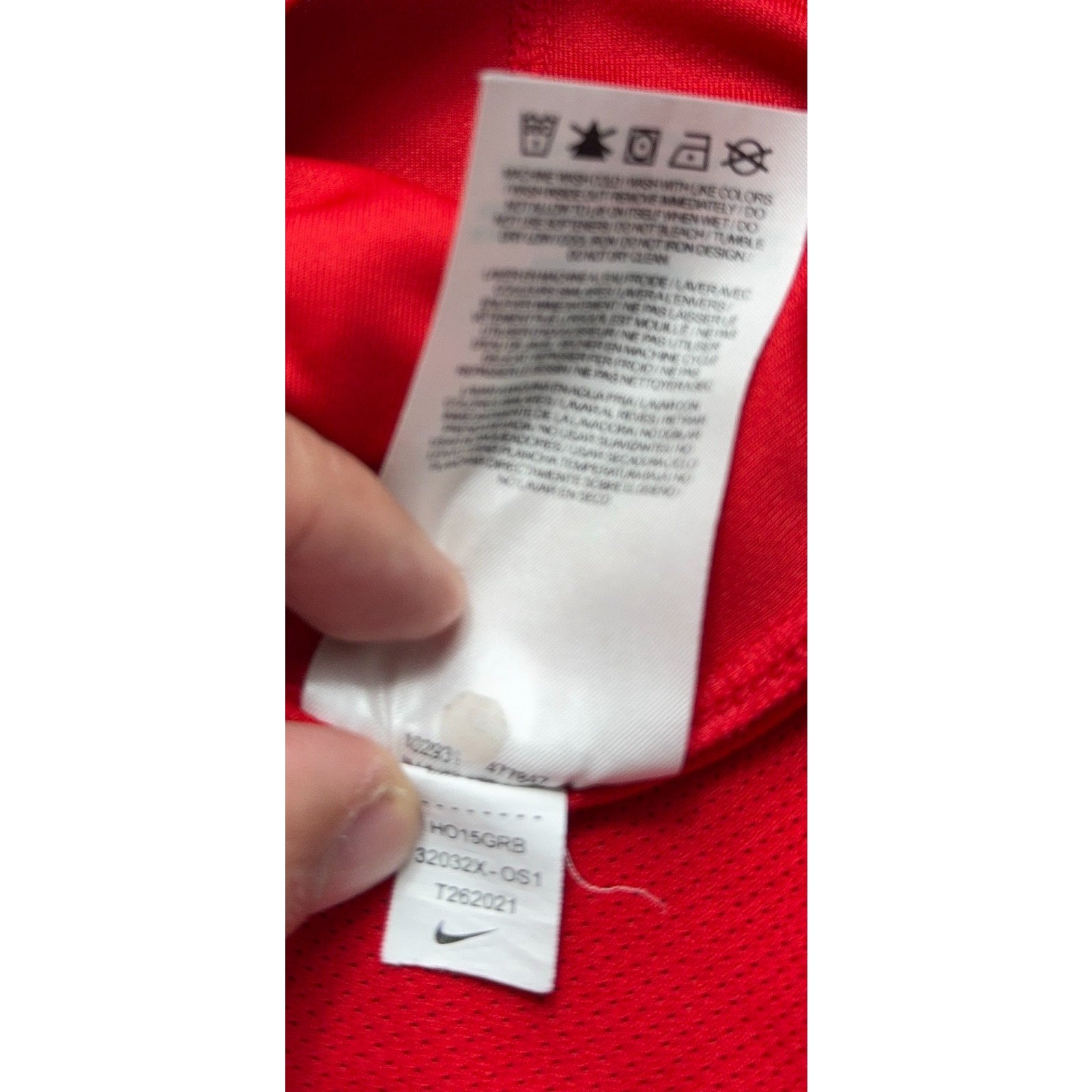 Nike Elite Ohio State Buckeyes Dri-FIT Long Sleeve Performance Shirt XL