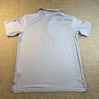 adidas Golf Ultimate Solid Polo Men’s M Light Blue Performance Shirt