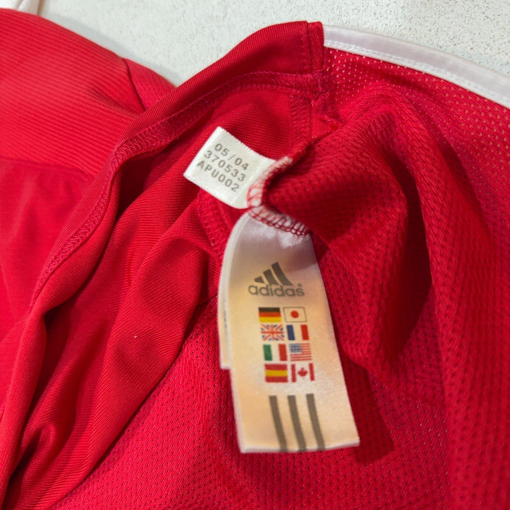 Vintage Ajax Amsterdam Adidas Climacool Training Jersey XL ABN AMRO Red Soccer