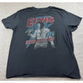 Elvis Presley 1976 United States Tour T Shirt Mens XL Black Graphic Tee 2022