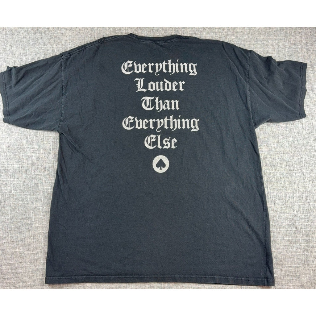 Motorhead England Warpig T Shirt Mens 4XL Everything Louder Black Band Tee