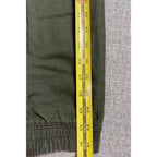 H&M Divided Cargo Jogger Pants Mens 30 Olive Green Ripstop Utility